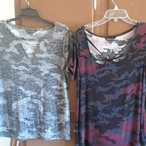 Rock And Republic Camo Shirts